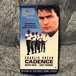 Cadence (VHS, 1991) Charlie Sheen Martin Sheen